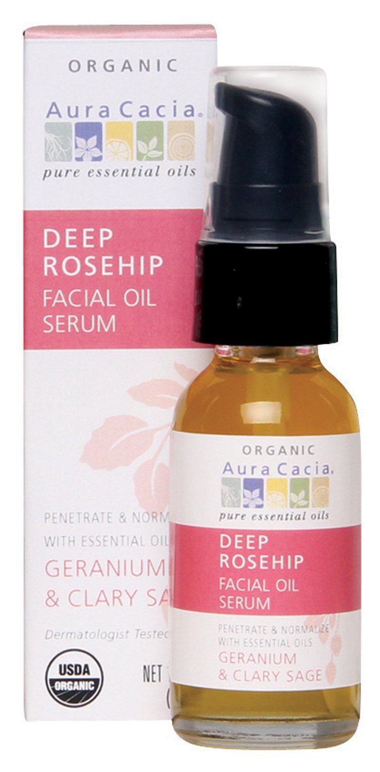 Deep Rosehip Facial Oil Serum Greener Square