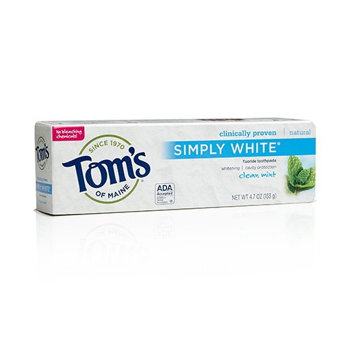 SIMPLY WHITE™ TOOTHPASTE (CLEAN MINT) | Greener Square